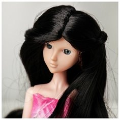 Волосы для кукол «Волнистые с хвостиком» размер маленький, цвет 2В Noname