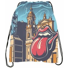 Мешок для обуви The Rolling Stones - Роллинг Стоунз № 10 Bugrikshop