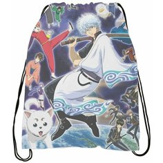 Мешок для обуви Gintama - Серебряная душа № 8 Bugrikshop