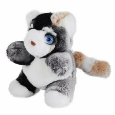 Мягкая игрушка енотик из натурального меха кролика рекс Holich Toys