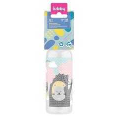 Бутылочка для кормления Lubby с соской молочной от 0 месяцев 13564, 250мл