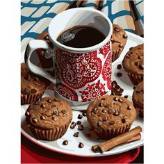 Картина по номерам Шоколадное утро 40х50 см АртТойс