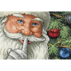 Набор для вышивания Dimensions Santas Secret (Секрет Санты петит).8799