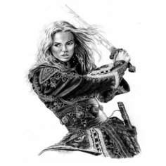 Картина по номерам Элизабет Суонн 40х50 см АртТойс