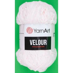 Пряжа YarnArt Velour бледно-розовый (866), 100%микрополиэстер, 170м, 100г, 3шт