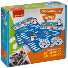 Обучающие игры Bondibon Настольная игра «вечеринка пингвинов», BOX 22x5,6x21 см ВВ3438