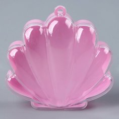 Основа для творчества и декорирования "Ракушка", набор 3 шт, размер 1 шт 8,5*8,5*2,5 см Россия