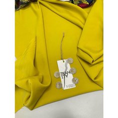 Ткань Плательно-костюмная однотонная купро с нейлоном, 1 м. Noname