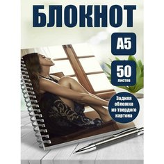 Блокнот А5 актриса Джессика Альба