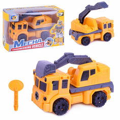 Робот-Машина "Mecha. Строительная техника" в коробке КНР