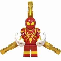 Фигурка Marvel, Человек-паук, конструктор для мальчиков Нет бренда