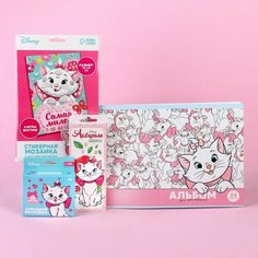 Подарочный набор для творчества, Мари, 4 предмета Disney