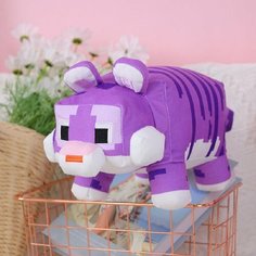 Мягкая игрушка Тигр герой Майнкрафт 32см Парк Сервис