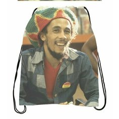 Сумка-мешок для обуви Боб Марли, Bob Marley №3 Migom