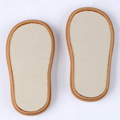 Подошвы для рукоделия со стелькой, набор 2 шт, длина подошвы: 11.8 см Сима ленд