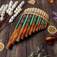 Музыкальный инструмент "Флейта" 30х5х18 см микс КНР