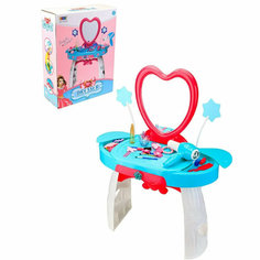 Детский туалетный столик с зеркалом и аксессуарами для девочек подарок Panawealth Inter Holdings