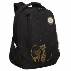 Рюкзак молодежный GRIZZLY с карманом для ноутбука 13", анатомической спинкой, для девочки, женский RD-440-4/1