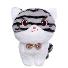 Мягкая игрушка «Полосатая кошка», цвета микс Россия