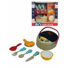 Детская кухня, игровой набор, "Мультиварка" с аксессуарами, со световыми и звуковыми эффектами Нет бренда