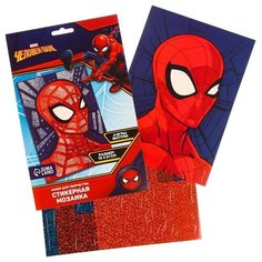 Стикерная мозайка форменная "Герой", Человек-Паук Marvel