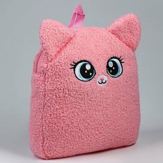 Milo toys Рюкзак детский "Кошечка", плюшевый