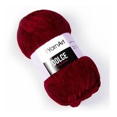 Пряжа Yarnart Dolce 752 бордо