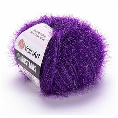 Пряжа YARNART Christmas YarnArt, фиолетовый - 41, 100% полиамид, 10 мотков, 50 г, 142 м.