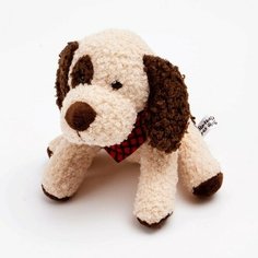 Мягкая игрушка «Собака», 14,5 см, цвет бежевый NO Name