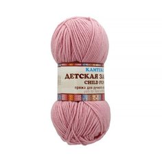 Пряжа Камтекс Детская забава, 80 % акрил, 50 г, 140 м, 10 шт., 194 розовый