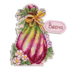 Набор для вышивания на пластиковой канве Жар-Птица Р-880 Благоухание весны 13 х 9 см