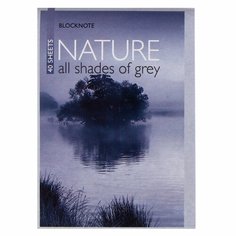 Блокнот А6, 40 листов на скрепке "Природа" 1 шт Альт