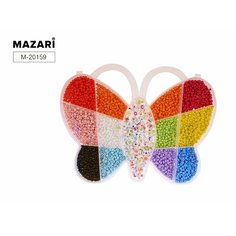 Материалы для творчества Бусины набор #33 в пластиковом пенале (36675) Mazari