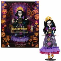 Monster High Howliday Dia De Muertos Skelita Calaveras Doll - Кукла Монстер Хай Скелита Калаверас HNF96