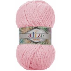 Пряжа фантазийная Alize Softy Plus светло-розовый (31), 5 шт