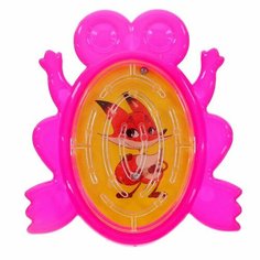 Головоломка-пинбол Лягушка, цвета микс 12 шт Китай