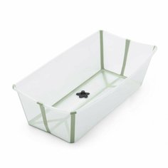 Ванночка Stokke Flexi Bath Макси Transparent Green, прозрачный/зеленый