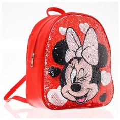 Рюкзак детский с двусторонними пайетками, Минни Маус Disney