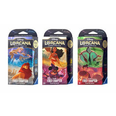 Настольная игра Disney Lorcana - набор из трёх стартовых колод Ravensburger
