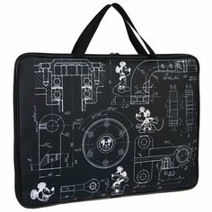 Папка с ручками А3, 35х47х2 см, текстиль, Микки Маус Disney