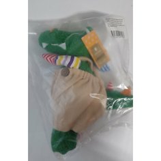 Мягкая игрушка Крокодил Роб, 20 см, в бежевом флисовом комбинезоне, 0888320-64 ТМ: Soft Toy