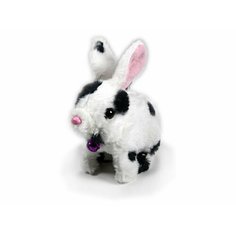 Интерактивная игрушка заяц с колокольчиком