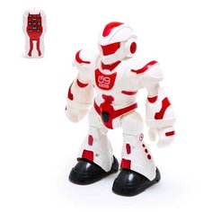 Робот радиоуправляемый «Танцор», световые и звуковые эффекты, работает от батареек, цвет красный Dreammart