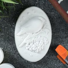 Фигура под роспись "Снегирь с рябиной" 10х6х2см Хорошие сувениры