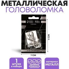 Головоломка Игры разума «Умные гвозди» №2, 2 штуки Puzzle