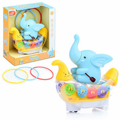 Интерактивная игрушка HD9055 "Слоненок" в коробке Oubaoloon