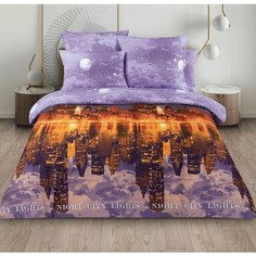 Поплин Мегаполис ткань для постельного белья Нет бренда