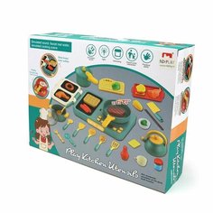 Игровой набор игрушечной посуды с плитой ND Play
