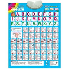 Электронный плакат Знаток English 70110, 3 шт.