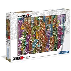 3D-пазл Clementoni Mordillo Городские джунгли (32565), 2000 дет., 28 см